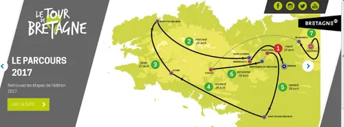Le tracé dévoilé pour le Tour de Bretagne cycliste