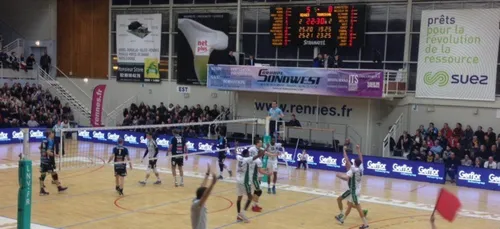 Volley : défaite ce week-end pour les quipéroises et les rennais