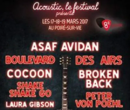 Le 8ème festival Acoustic au Poiré-sur-Vie