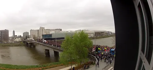 Rassemblement à Nantes en faveur des free parties