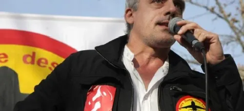 Philippe Poutou, le candidat du NPA, à Nantes