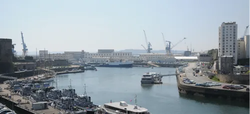 L'activité touristique du port de Brest en ce début d'année