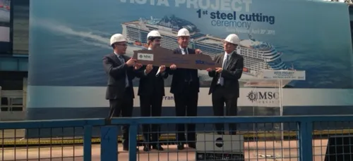 STX : nouvelle sortie en vue pour le paquebot Meraviglia