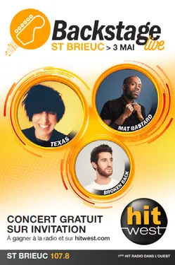 Le 25ème Backstage Live c'est ce soir à La Citrouille de Saint-Brieuc