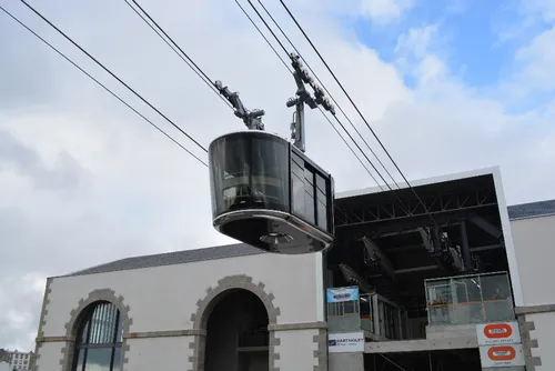 Brest : la maintenance du téléphérique se poursuit aujourd'hui