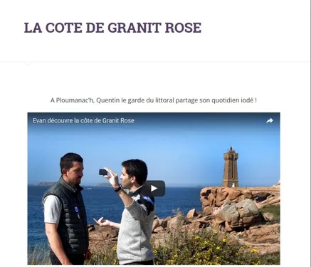 Le cap du million de vues pour Evan de Bretagne