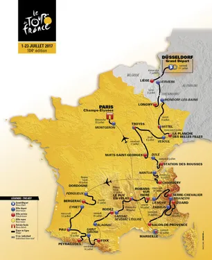 TDF : Vesoul/Troyes pour la 6ème étape