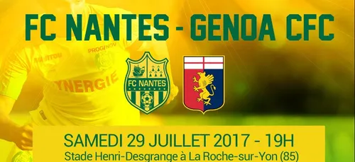 FCN-Genoa : billetterie ouverte à Nantes