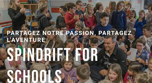 Spindrift for Schools : suivez le Trophée Jules Verne avec vos élèves