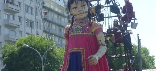 Les géants de Royal de Luxe à Genève