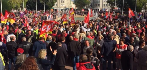 La mobilisation contre la réforme du Code du Travail...