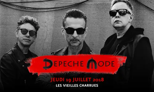 Depeche Mode aux Vieilles Charrues !