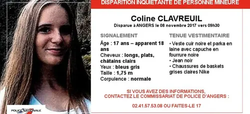 Disparition inquiétante à Angers