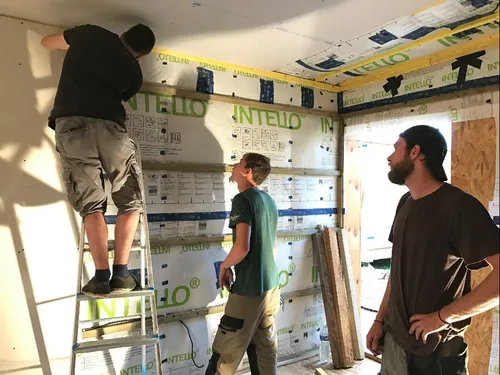 Helicity : leur maison auto-construite bientôt habitable à Bruz