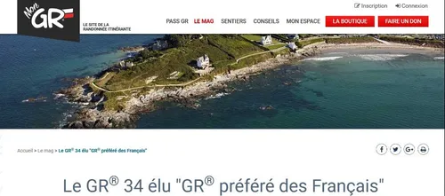 Morlaix : Le GR 34 élu sentier de randonnée préféré des Français