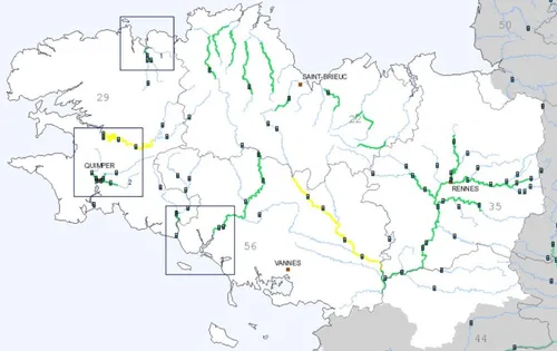 Crues : L'Aulne et l'Oust toujours en vigilance jaune