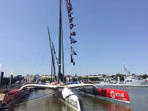 Yves Le Blévec a chaviré