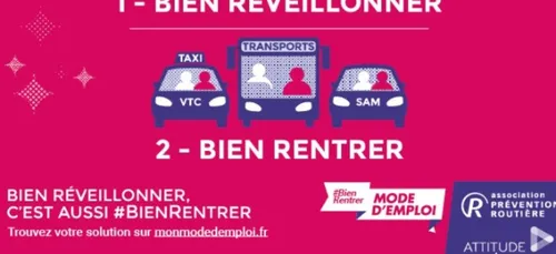 #bienrentrer : pas de voiture au réveillon !
