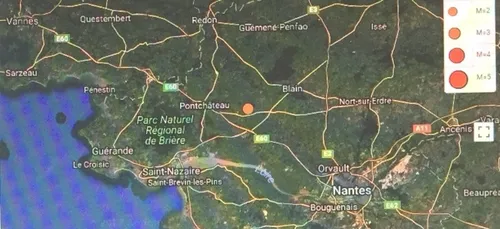 Petit séisme à Pontchâteau
