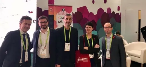 Les geeks angevins dont le maire Christophe Béchu à las Vegas !