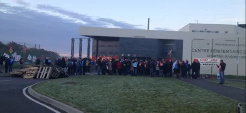 Les surveillants de prison de l'Ouest mobilisés ce matin