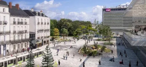 Le chantier de la gare de Nantes avance