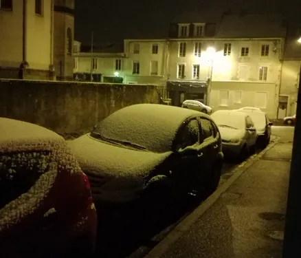 Neige, pas d'amélioration prévue en journée sur la Vendée