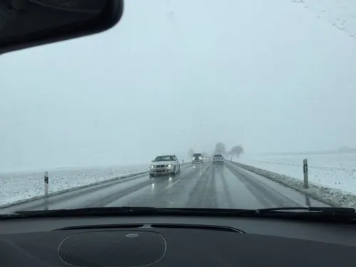 Neige : La circulation compliquée en Bretagne