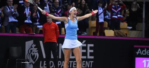 Fed Cup au Vendespace : la France qualifiée en 1/2 !