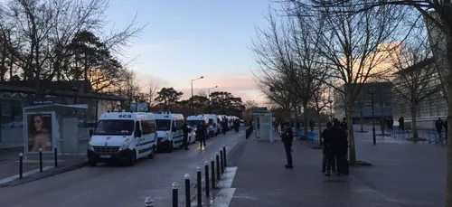 Une manifestation de soutien, après l'expulsion des migrants à Nantes