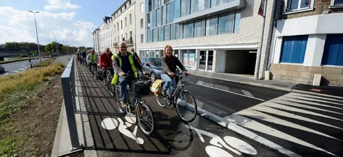 Les amateurs de vélos aiment Nantes et Angers