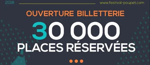 Poupet : déjà 30 000 billets vendus !