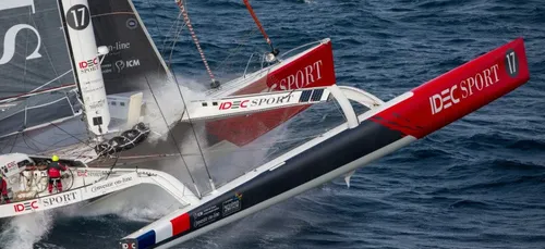 Voile : IDEC remis à l'eau