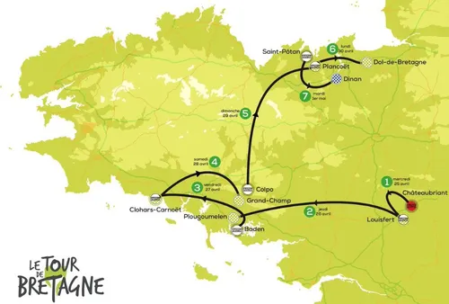 Cyclisme : coup d'envoi du Tour de Bretagne !