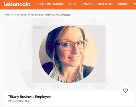 Rennes : elle cherche un emploi sur Le Bon Coin