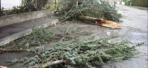 Les conséquences des orages d'hier