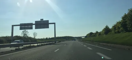 Accident de car fictif sur l'A 83 au sud de Nantes, et exercice de...