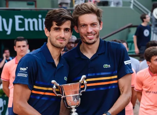 Coup double à Roland-Garros pour les ligériens Mahut et Houdet