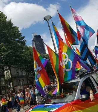 Un escalier gay-friendly à Nantes