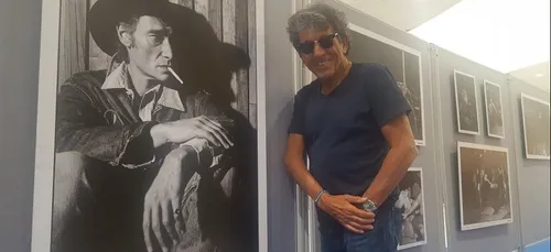 Johnny Hallyday s'expose à Océane, à Rezé