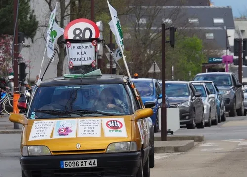80 km / heure : il va falloir lever le pied !