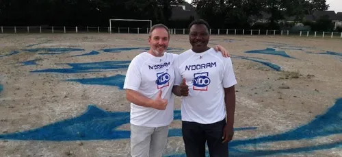 Hommage artistique à Didier Deschamps à Héric !