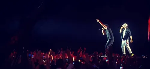 Le rappeur Orelsan à Poupet hier soir