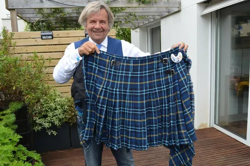 Voici le kilt officiel du pays de Lorient