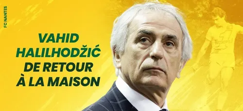 Coach Vahid débarque au FC Nantes