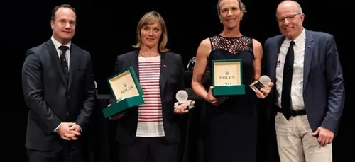 Marie Riou élue meilleure marin du monde 2018,