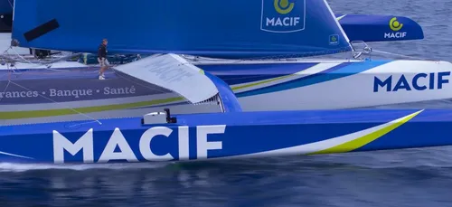 François Gabart en approche de la Guadeloupe !