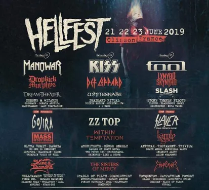Hellfest : voici la prog' 2019 !