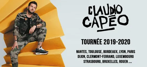 Claudio Capéo en concert chez nous !