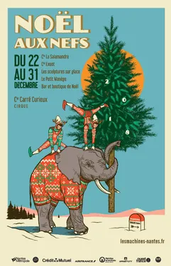C'est Noël aux Nefs à Nantes, avec Hit West !